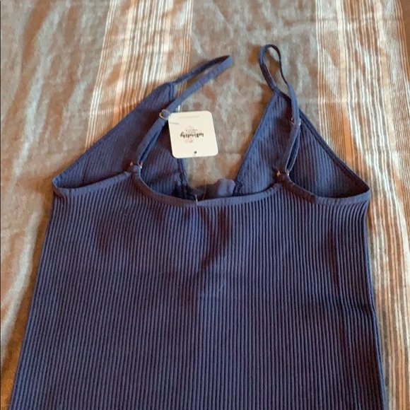 Blue Free People Top size XS/S NEW with tags - Picture 5 of 7